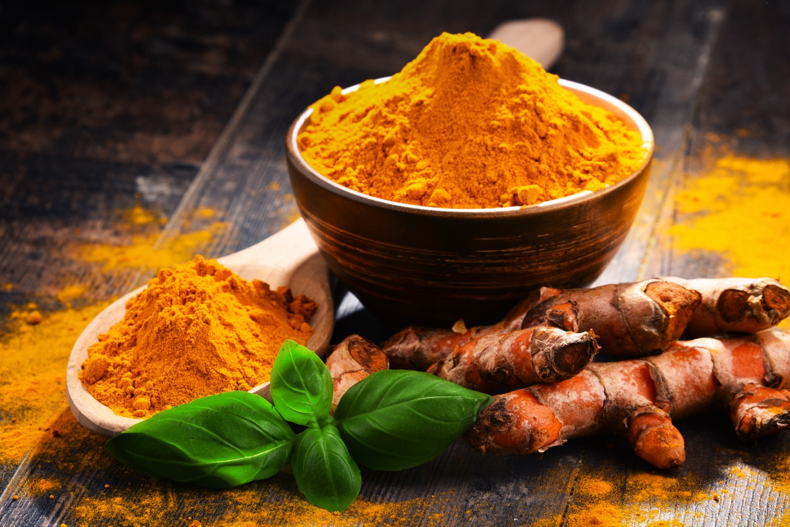 Curcumin from Turmeric (Curcuma longa) in the ginger family